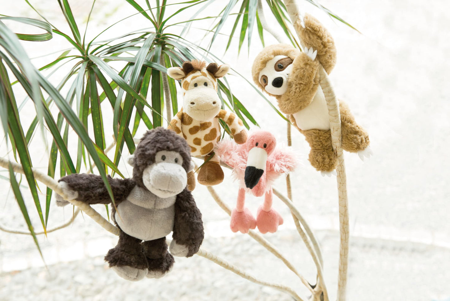 NICI Kuscheltier Giraffe 20cm Zoo Friends