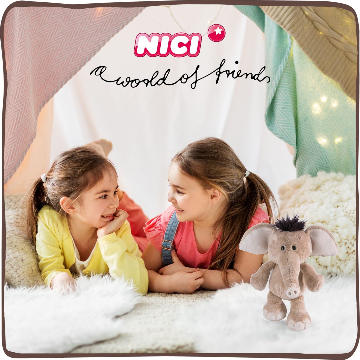 NICI Kuscheltier Koala 25 cm – Koala Plüschtier für Mädchen, Jungen & Babys – Flauschiger Stofftier Koala zum Spielen, Sammeln & Kuscheln – Gemütliches Schmusetier