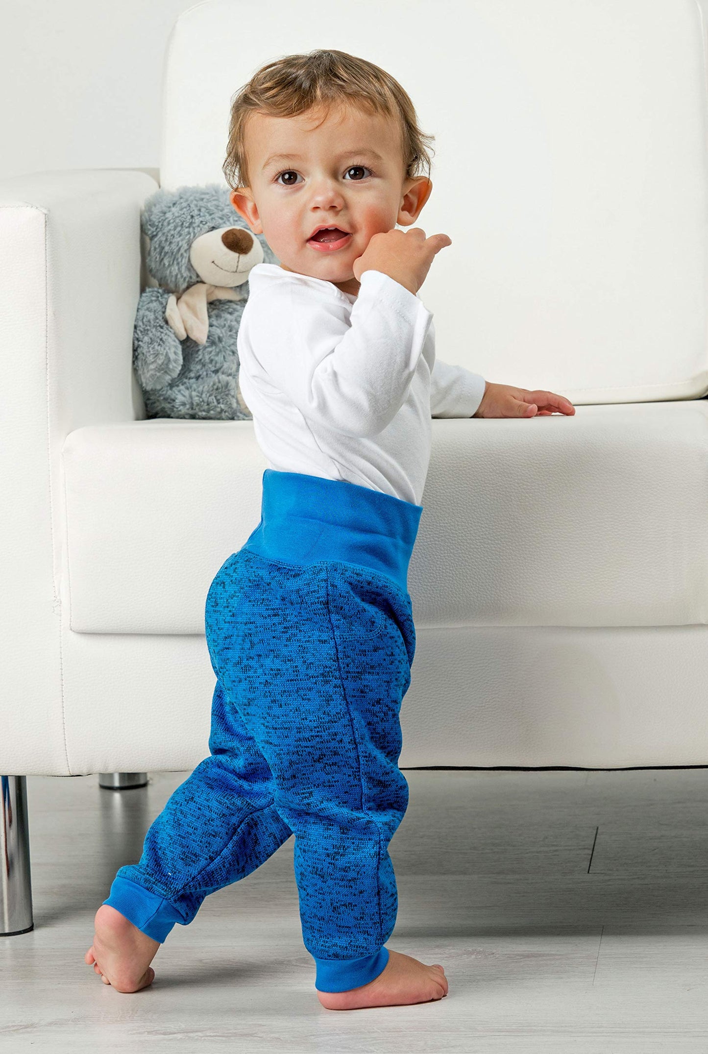 Playshoes Unisex Kinder Fleece-Pumphose Baby-Hose