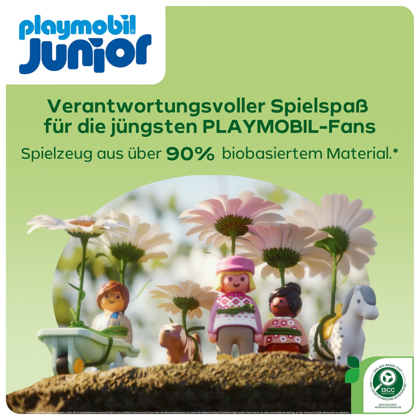 PLAYMOBIL JUNIOR | Erlebnisturm mit Eisstand | nachhaltiges Spielzeug aus biobasierten Kunststoffen | für Kinder ab 1 Jahr | 71703