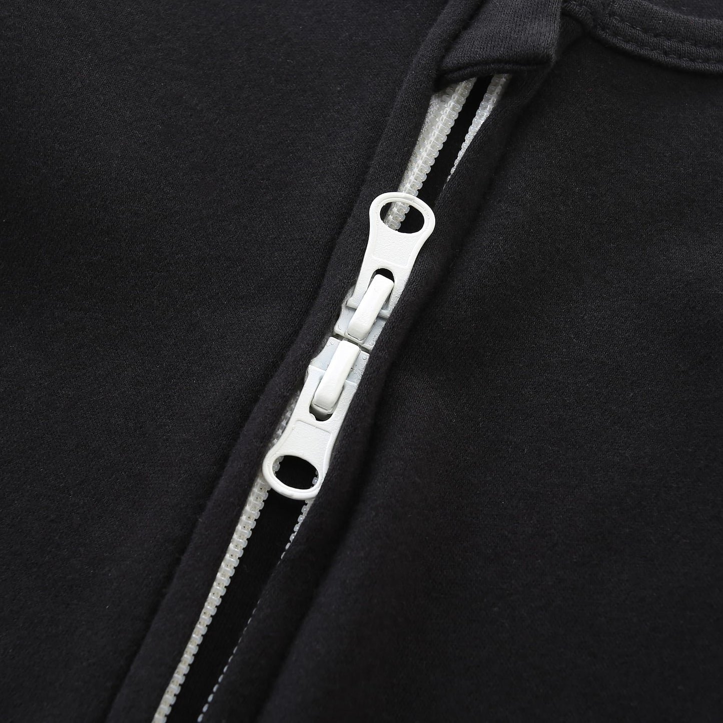 Baby Schlafanzug, Baby Strampler, Neugeborene Strampler Doppelreißverschluss, Baumwolle Langarm Schlafanzug Neugeborene, Schlafstrampler Pyjam Kleidung für Junge Mädchen 0-3 Monate