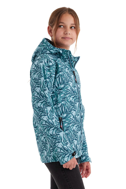 Killtec Girls' Softshell Jacket Print Softshell Jacket / Outdoor Jacket with Hood