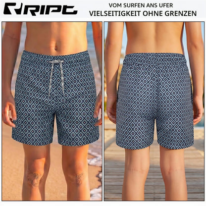 Schnelltrocknende Badeshorts für Jungen – UV50 Sonnenschutz für Aktiven Sommer Spaß