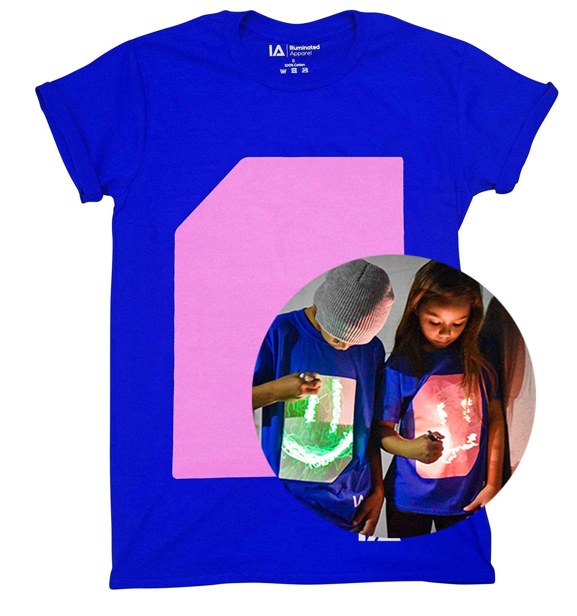 Illuminated Apparel Leuchtet Im Dunkeln Interaktives Leucht-T-Shirt