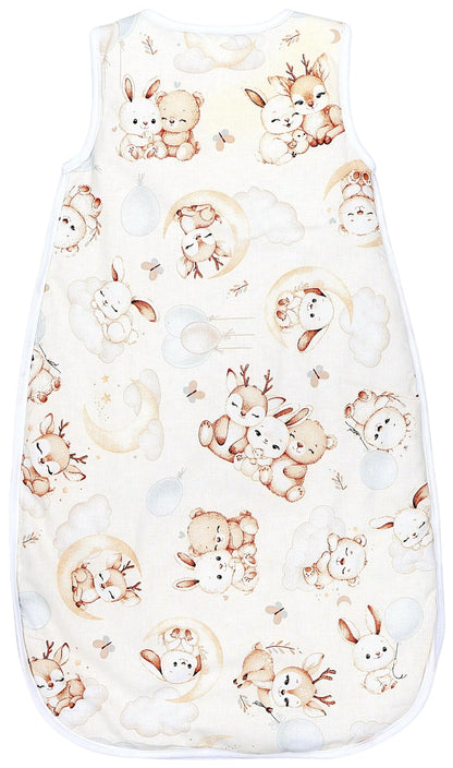 TupTam Baby Sleeping Bag 2.5 Tog - Oeko-Tex All-Year Sleeping Bag Children with Side Zip, Sleeveless