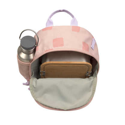 LÄSSIG Children's Backpack Nursery Bag with Chest Strap 6.5 L from 3 Years, Adventure Tractor, Kids Backpack