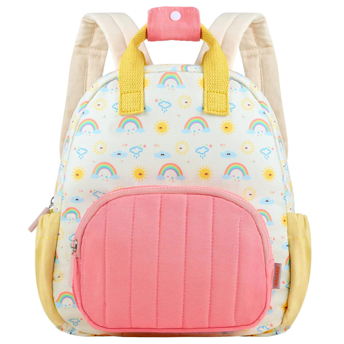 Kinderrucksack Mädchen 30cm Rucksack Kleinkind Kinderrucksack für 2-4 Jahre Kinder kindergartenrucksack Mini Tagesrucksack Reisetasche - Rosa Erdbeere
