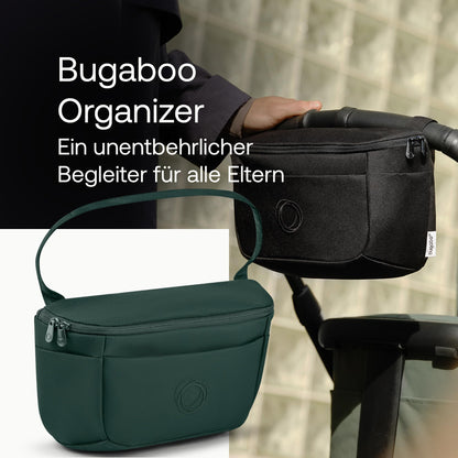 Bugaboo Kinderwagen Organizer-Tasche mit leicht zugänglichen Fächern. Praktisches Accessoire für alle Baby-Essentials in Desert Taupe