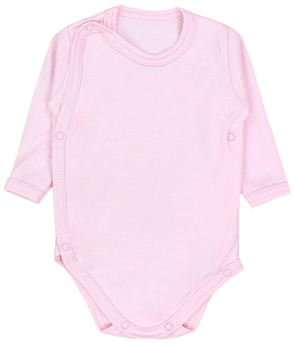 TupTam Baby Body Langarm – Wickelbody Langarm für Jungen & Mädchen, 5er Pack, 100% Baumwolle, OEKO-TEX