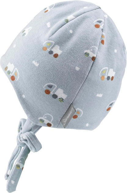 Sterntaler Beanie Sweat Bedruckt mit Dinosauriern Jungen - Baby- und Kindermütze