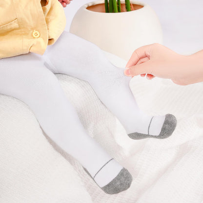 Baby Tights Children's Tights for Girls Boys Cotton Children's Tights 3 Pairs Crawling Tights Stockings Leggings 0-24 Months