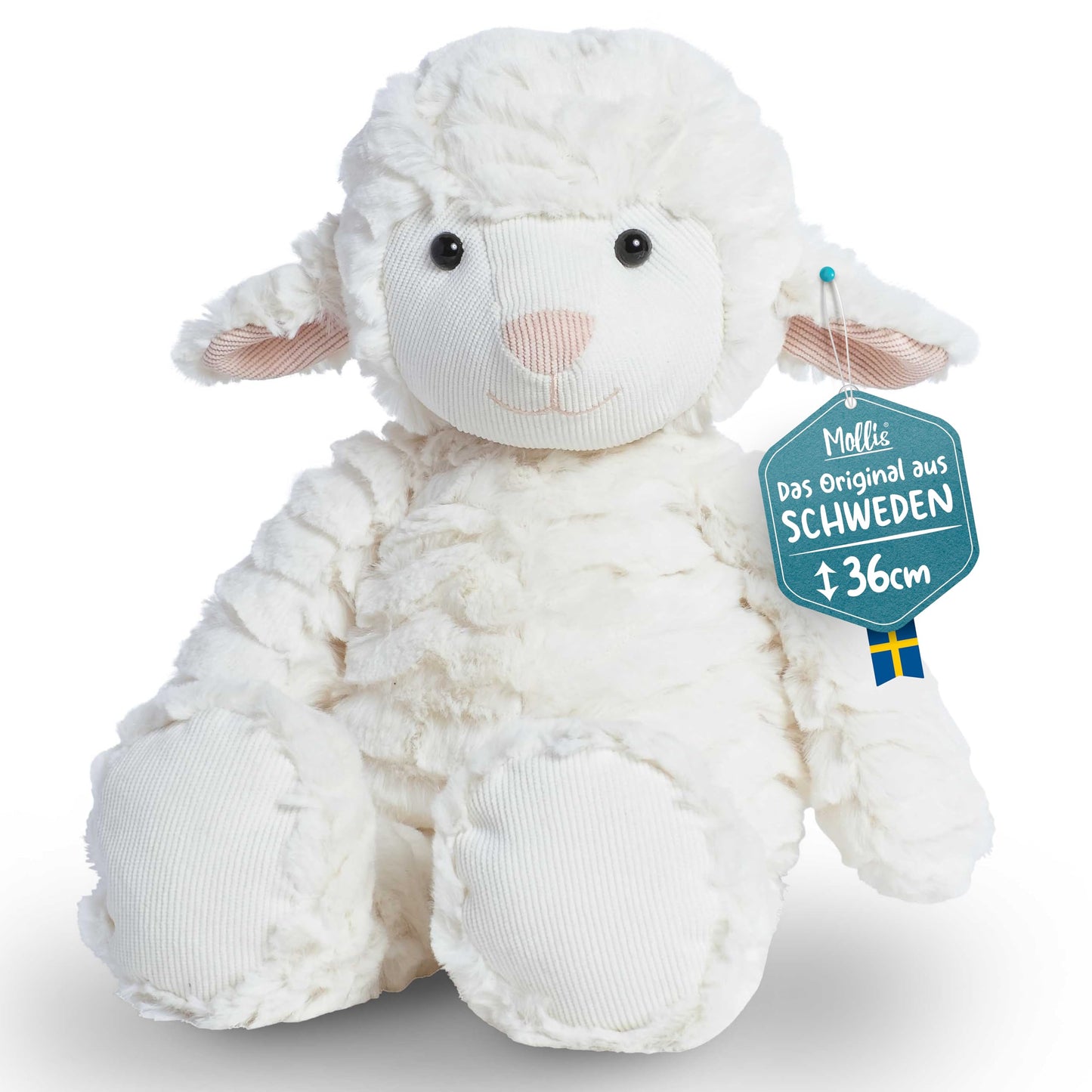 Mollis Cuddly Toy - Cuddly Rabbit - 36 cm - Plush Toy Rabbit - Children's Cuddly Toy - Soft Stuffed Toy for Children and Babies
