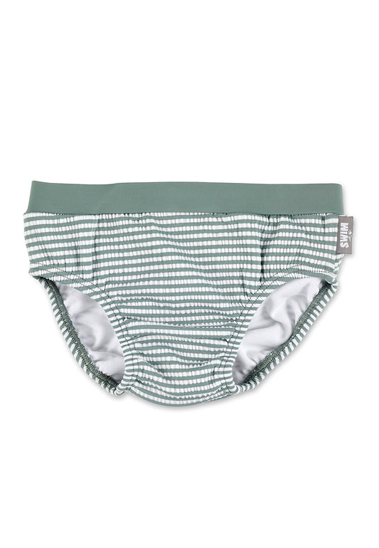 Sterntaler Swimming Trunks with Shark Print - UV Protection 50+ Baby Swimming Trunks with Nappy Insert up to Size 86/92 - Boys Swimming Trunks with Practical Cord for Width Adjustment 