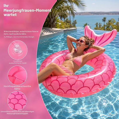 Baby Schwimmring, Baby Schwimmen Ring, Schwimmhilfe mit Schwimmsitz, Schwimmreifen für Kleinkind von 6 Monate bis 48 Monate, Schwimmlernhilfe für Mädchen und Jungs