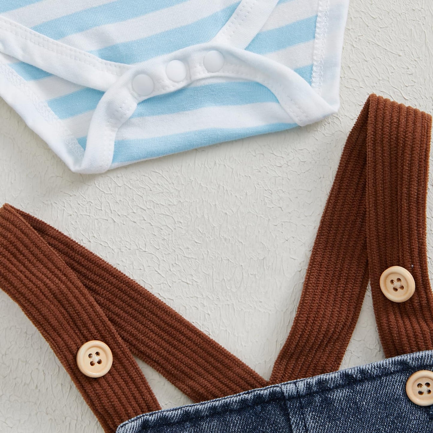 Baby Jungen Kleidung Strampler Latzhose Set Kleidung Sets für Jungen Baby Set Neugeborenes Geschenk