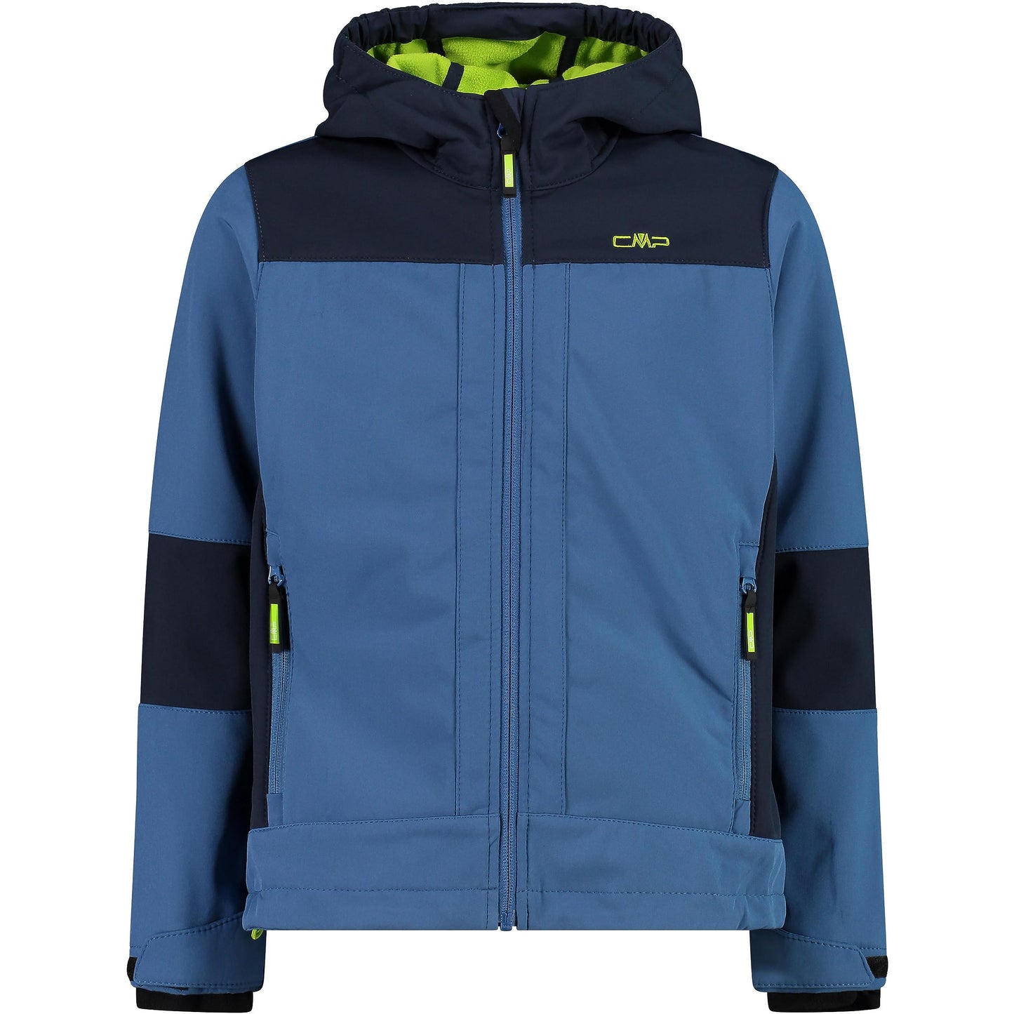 CMP Unisex Children's Giacca in Softshell Da Bambini Con Cappuccio Fisso Softshell Jacket for Children with Fixed Hood