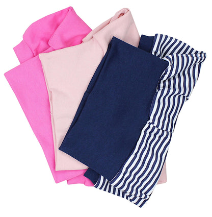 TupTam Baby Mädchen Kurze Pumphose 3er Pack
