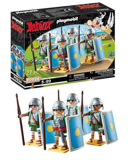 PLAYMOBIL Asterix 71542 Roman Camp, Exciting Conquest of the Camp by the Gauls, Includes Magic Potion for More Body Strength, Detailed Toy for Children from 5 Years