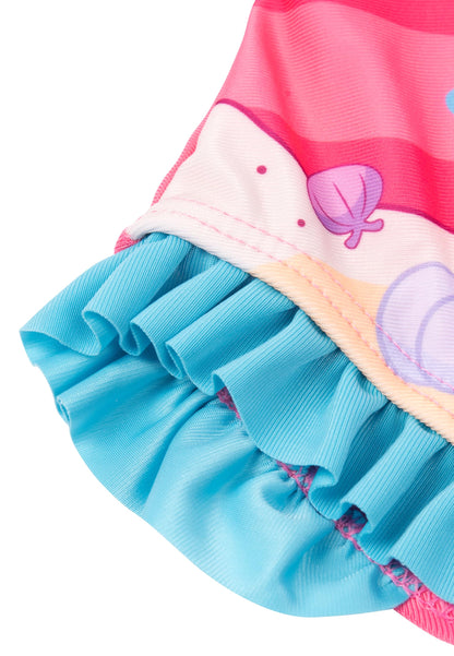 Paw Patrol Badeanzug mit Rüschen für Mädchen - Skye & Everest Pawfect Summer Schwimmanzug Kinder