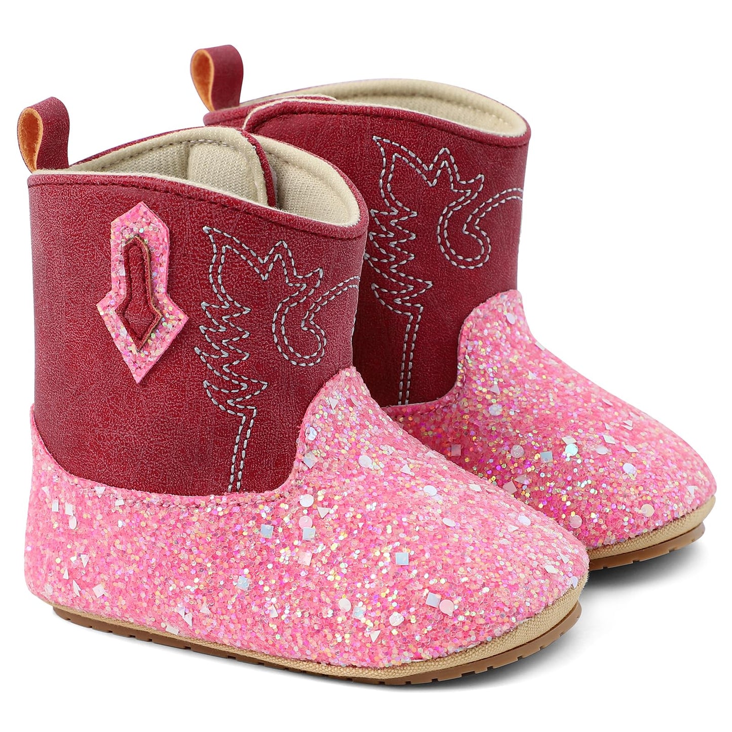 LACOFIA Baby Boys Girls Winter Boots Non-Slip Baby Winter First Walking Shoes Wellington Boots, Aa