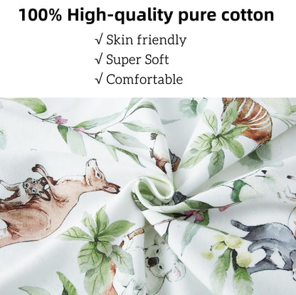 Chilsuessy Summer Baby Sleeping Bag, Small Children’s Sleeveless Pyjamas for Summer and Spring, 100 % Cotton