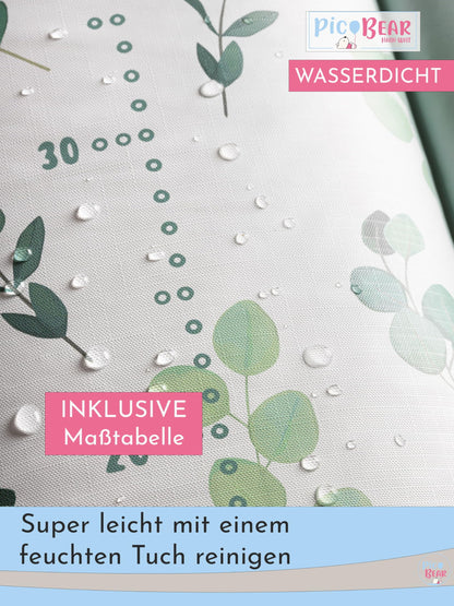 pic Bear Wickelauflage - hochwertige OEKO-TEX Wickeltischauflage - pflegeleichte Wickelunterlage - Auflage Wickelkommode - 85 x 72 cm - Sealife