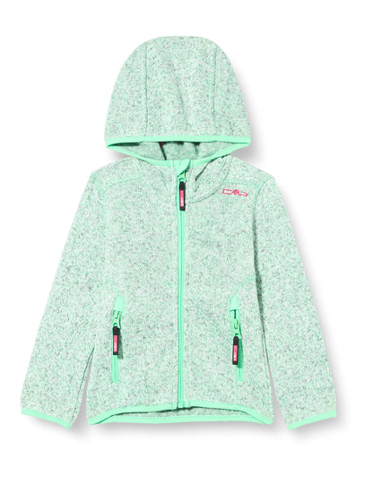 CMP Kids' Knit Tech Jacket with Fixed Hood Kid G Jacket Fix Hood 