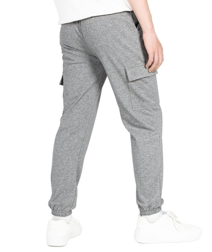 YOUNGSOUL Kinder Jogginghose Jungen Cargo Jogger Hose Sweathose Freizeithose mit Elastischem Bund