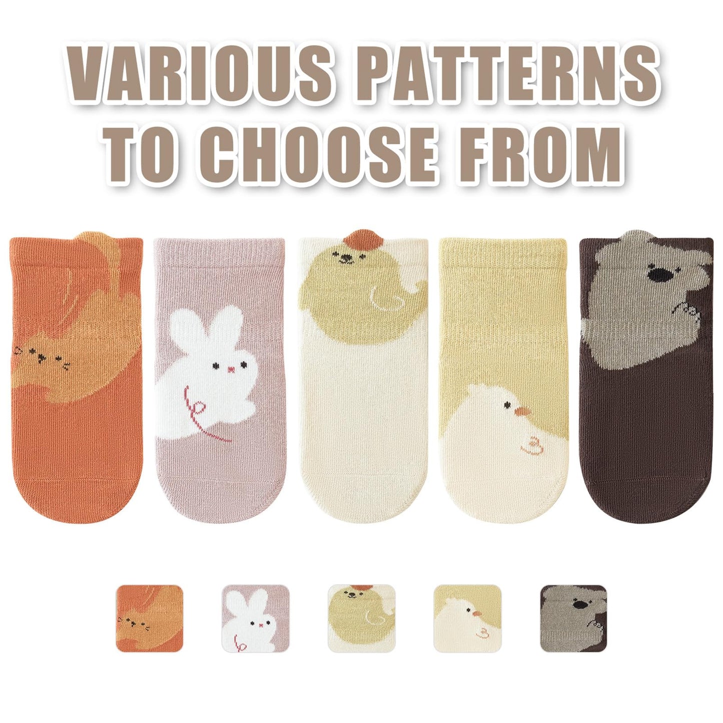 outfit spring Non-Slip Socks Baby, Non-Slip ABS Socks Children, Newborn Cotton Stopper Socks Non-Slip Socks Crawling Socks for Birth Girls Boys Gift 0-5 Years