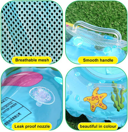 Baby Schwimmring, Baby Schwimmen Ring, Schwimmhilfe mit Schwimmsitz, Schwimmreifen für Kleinkind von 6 Monate bis 48 Monate, Schwimmlernhilfe für Mädchen und Jungs