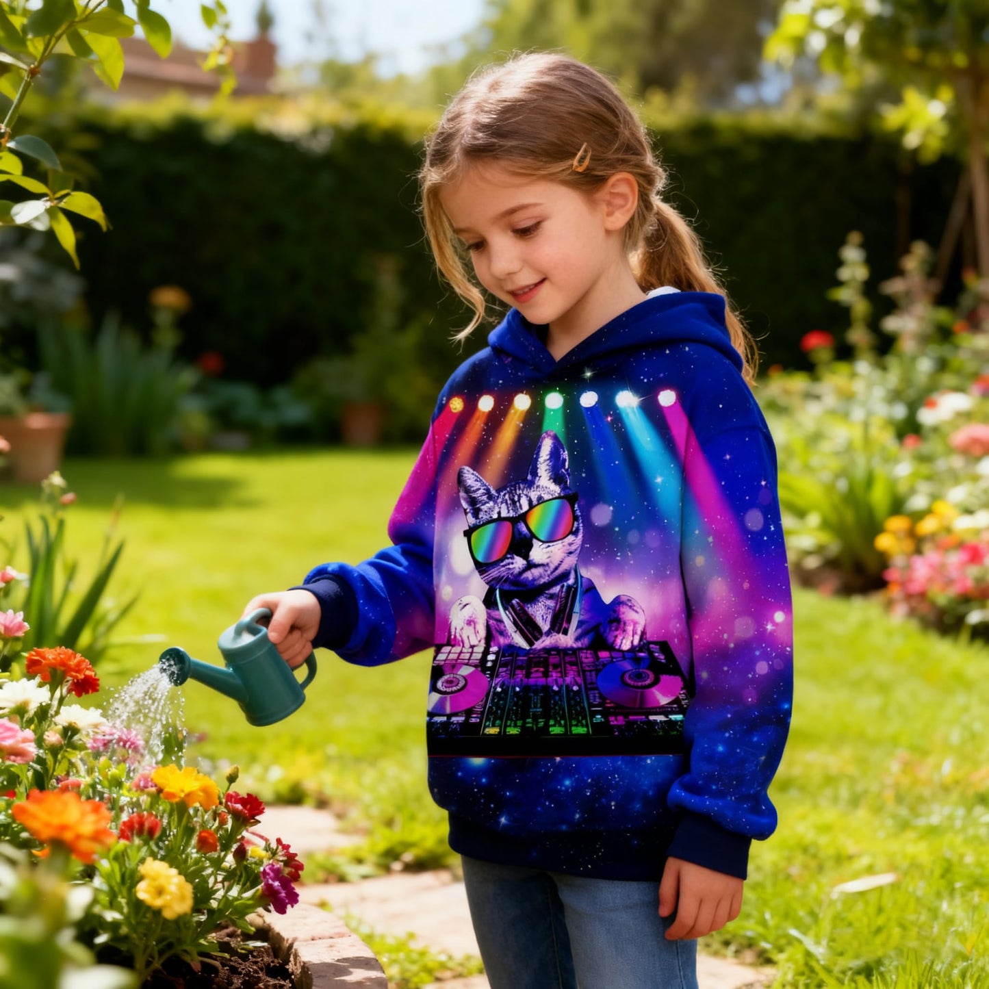Fanient Children's / Boys' / Girls' Hoodies, 3D Print, Vivid Animal Cartoon Graphic Sweatshirt, Pocket Pullover Hoodie for 6-16 Years 