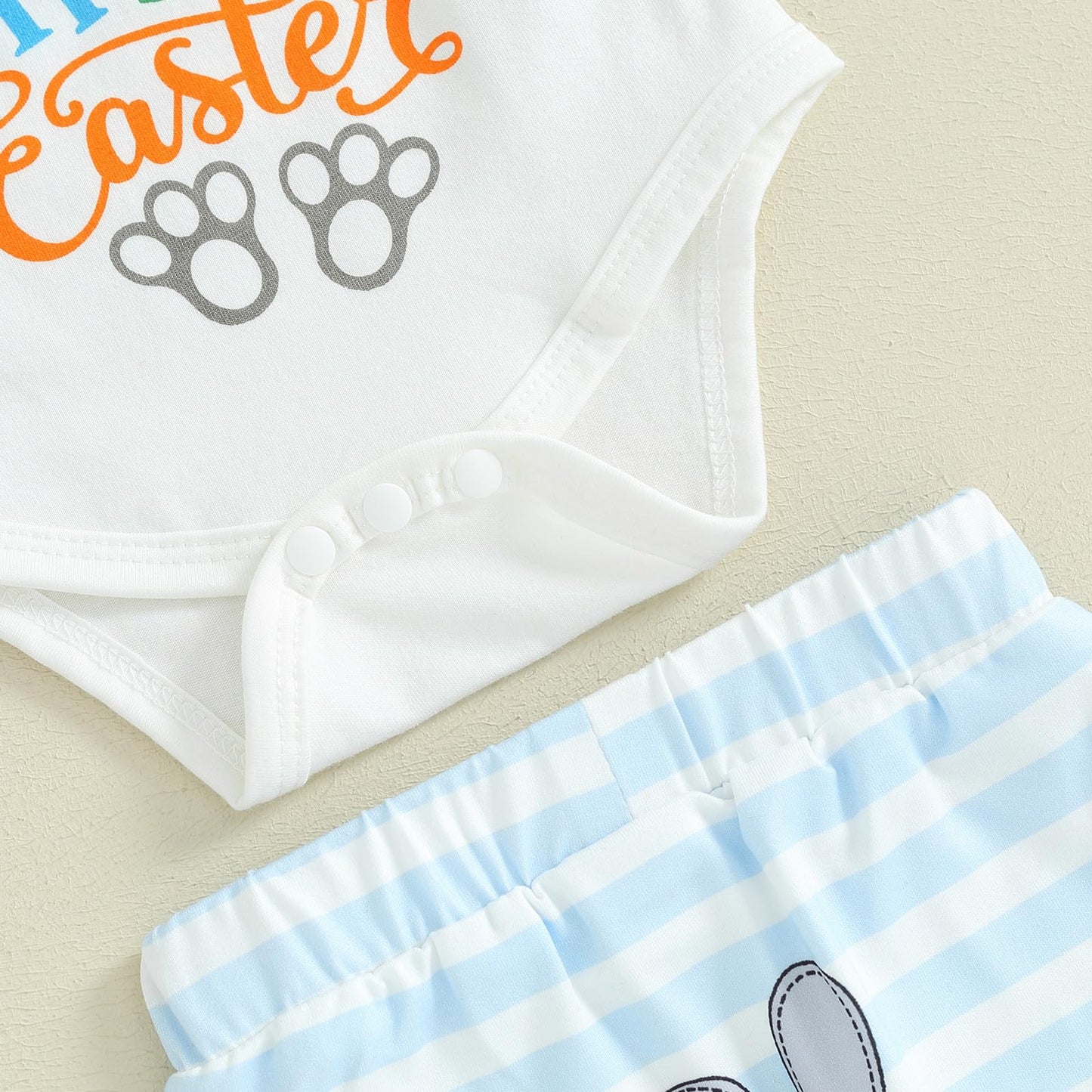 Baby Jungen Mädchen Ostern Kleidung Outfit Osterhase Baby Kleidung Set Körper Top + Hose Neugeborenen Weiche Baby Set Mein Erstes Ostern