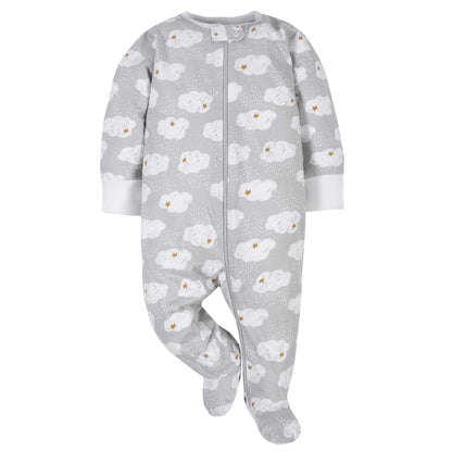 Gerber Unisex Baby 4 Pack Sleep 'N Play Footie Brisuren (4er Pack)