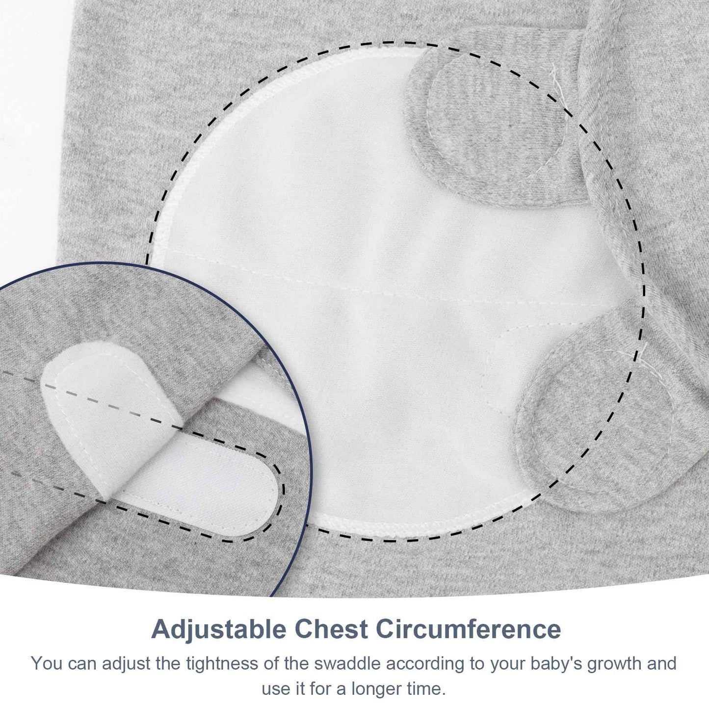 DRESHOW Neugeborene Swaddle Decke Hut Set Baby Gedruckt Swaddles Säugling Einstellbar Schlafsack für 0-3 Monate Mädchen Jungen