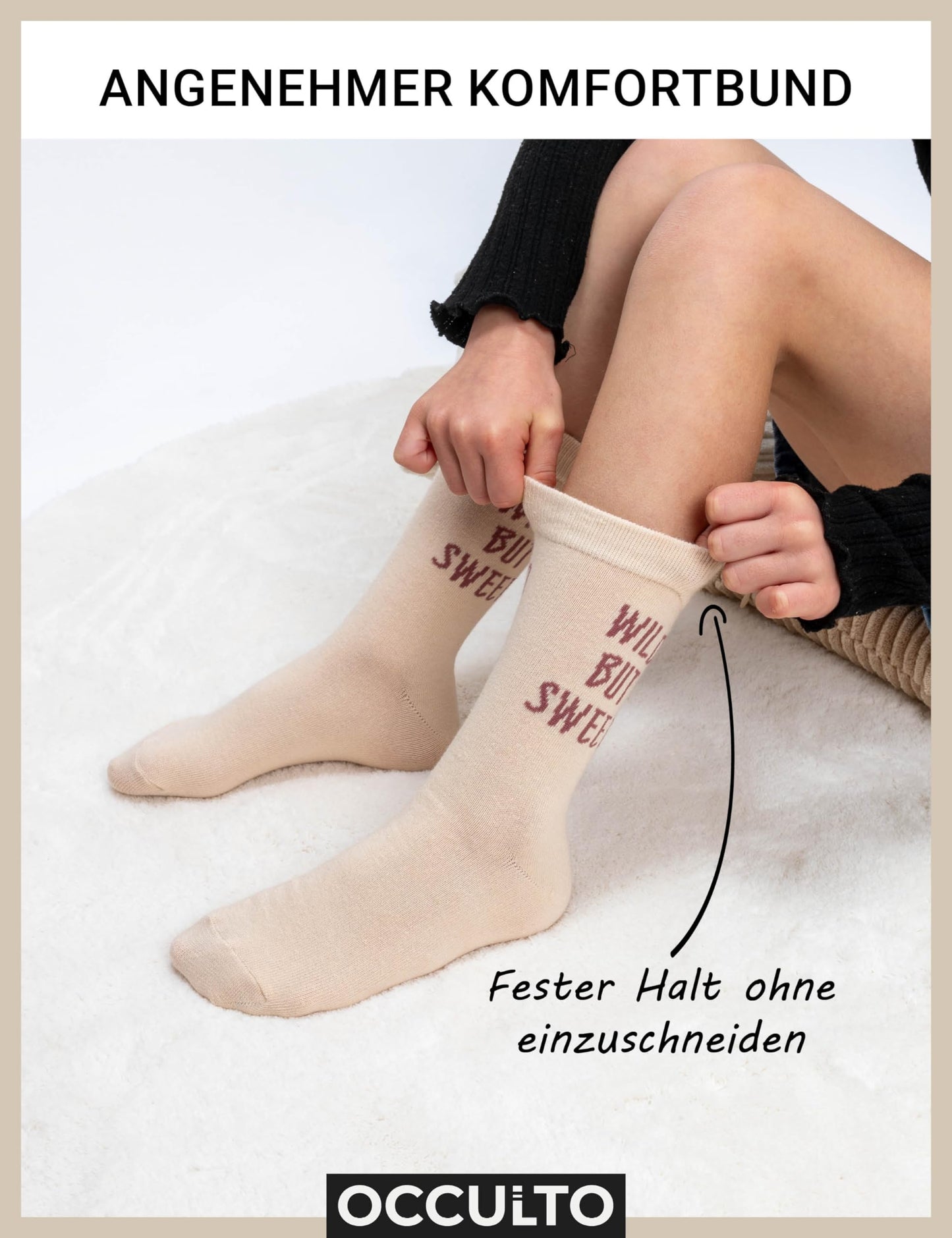 Occulto Jungen & Mädchen Motiv Socken 10er Pack (Modell: Fantasia)
