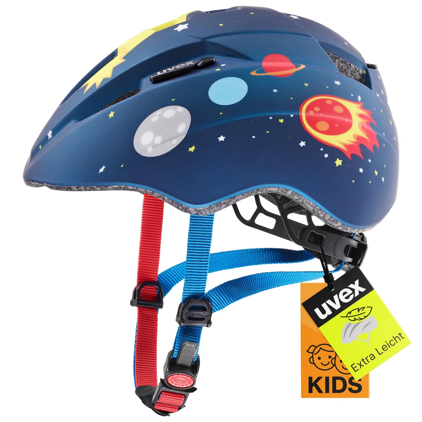 uvex Kid 2 cc - Lightweight children's helmet - individual size adjustment - expandable with LED light 
