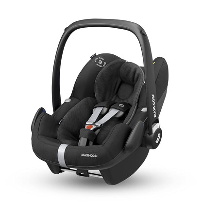 Maxi-Cosi Pebble Pro i-Size Babyschale, Kindersitz für Neugeborene, ab der Geburt bis ca. 12 Monate, 45 bis 75 cm, Essential Black - Meloni2