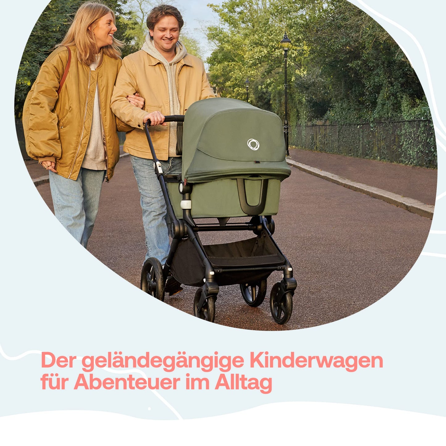 Bugaboo Fox Cub All Terrain Pushchair, Lightweight and Sturdy Pram, Durable Design and Extra Large Sun Canopy, One Piece and Self Standing Foldable - Black