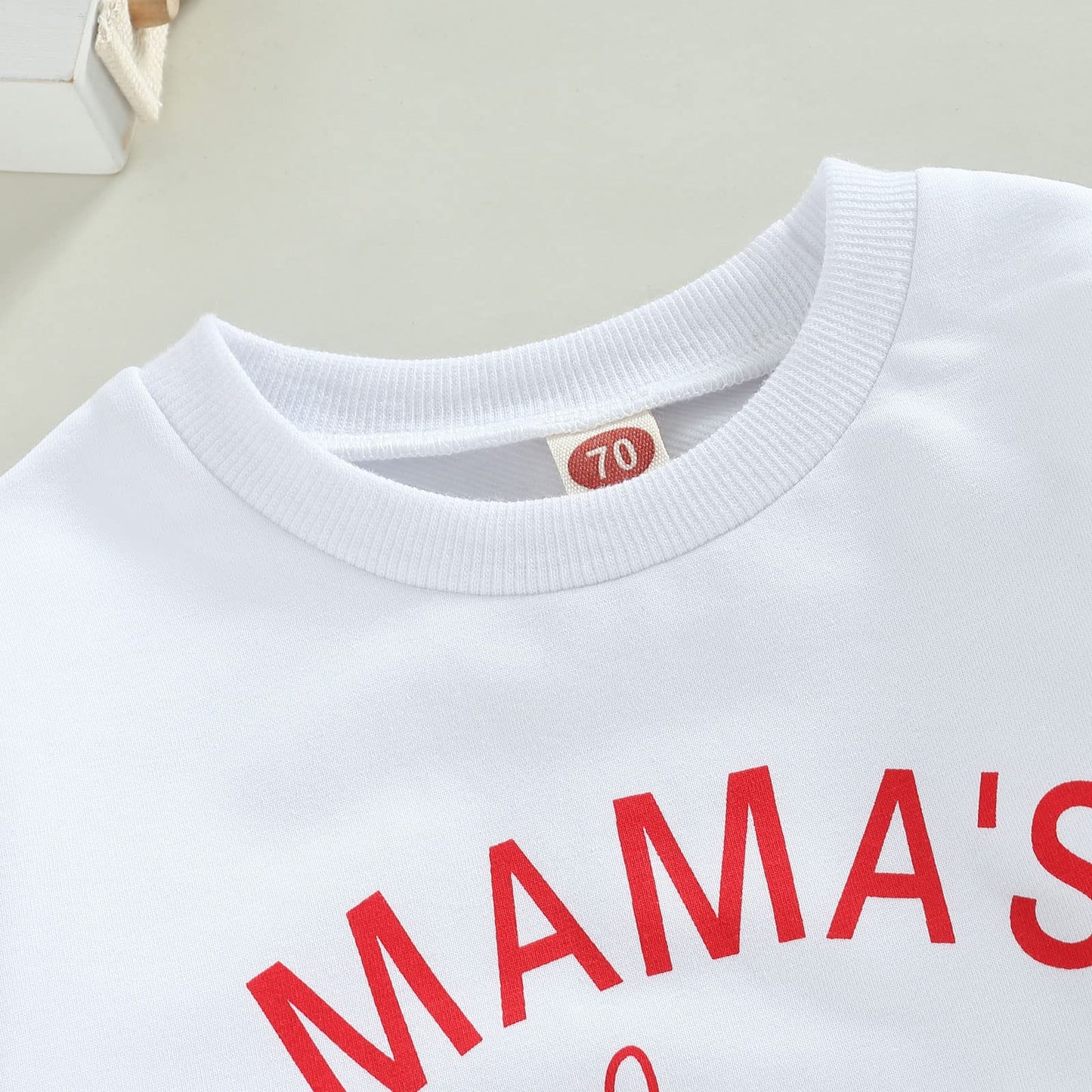 Baby Unisex Weihnachten 2-teilige Hosen Set Jungen Mädchen Weihnachten Outfit Langarm Lebkuchen Papas Mädchen Briefdruck Sweatshirt + Jogginghose Weihnachten Outfit Set Weihnachten Streetwear