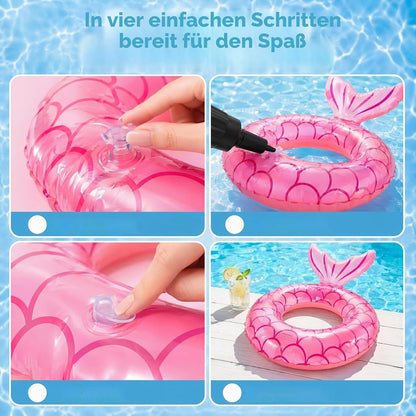 Baby Schwimmring, Baby Schwimmen Ring, Schwimmhilfe mit Schwimmsitz, Schwimmreifen für Kleinkind von 6 Monate bis 48 Monate, Schwimmlernhilfe für Mädchen und Jungs