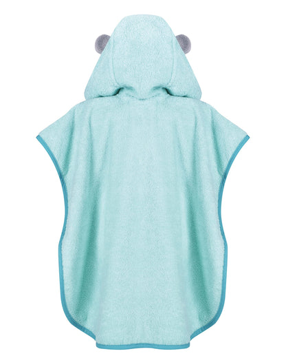 LAYNENBURG Premium Badeponcho Kinder mit Kapuze - 100% Baumwolle - OEKO TEX - Baby Jungen Mädchen Handtuch Poncho Frottee