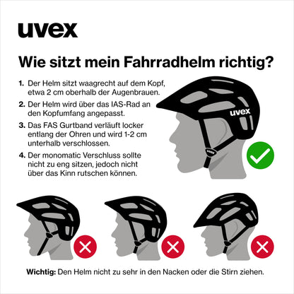 uvex Kid 3 - robust bicycle helmet for children - individual size adjustment - washable interior 
