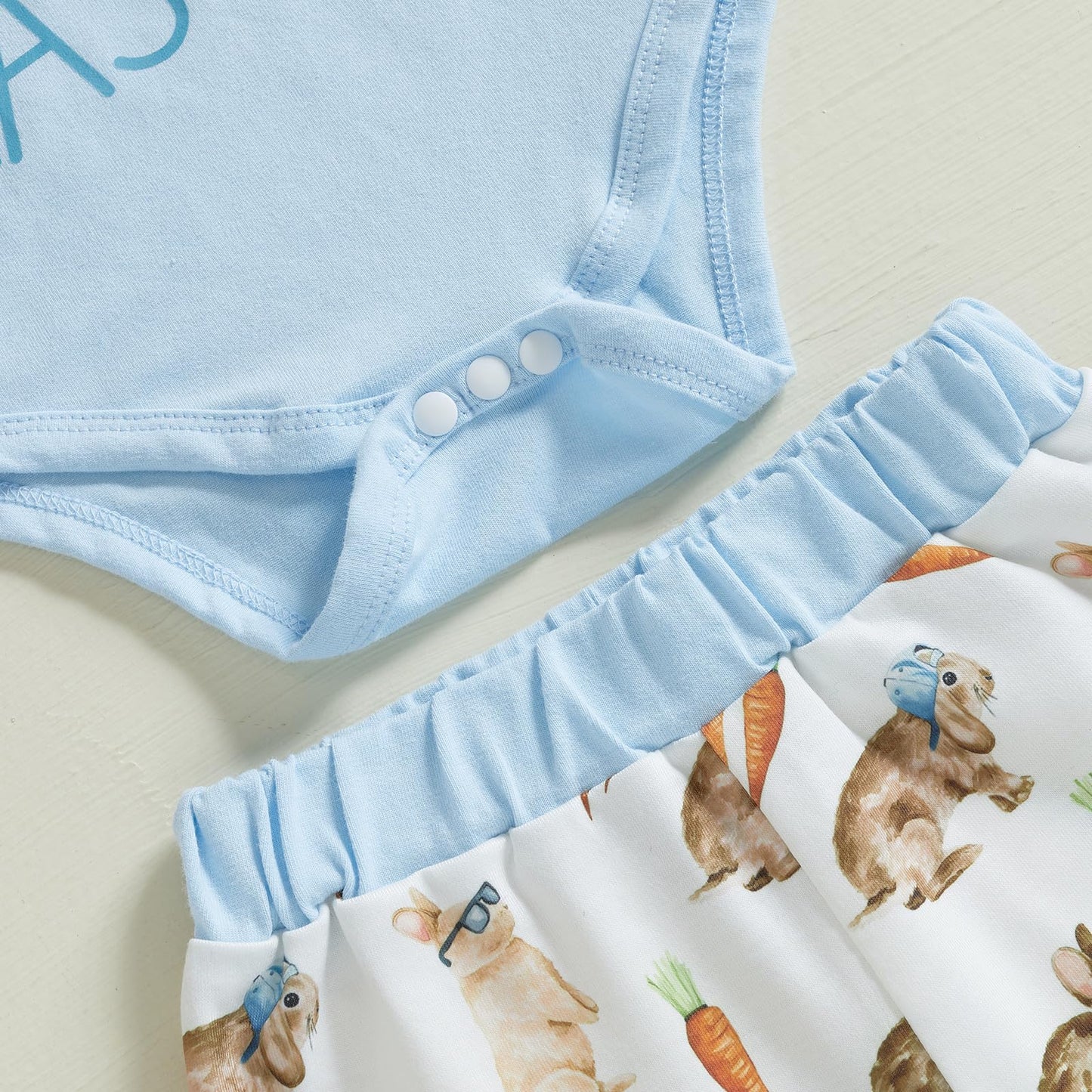 Baby Jungen Mädchen Ostern Kleidung Outfit Osterhase Baby Kleidung Set Körper Top + Hose Neugeborenen Weiche Baby Set Mein Erstes Ostern