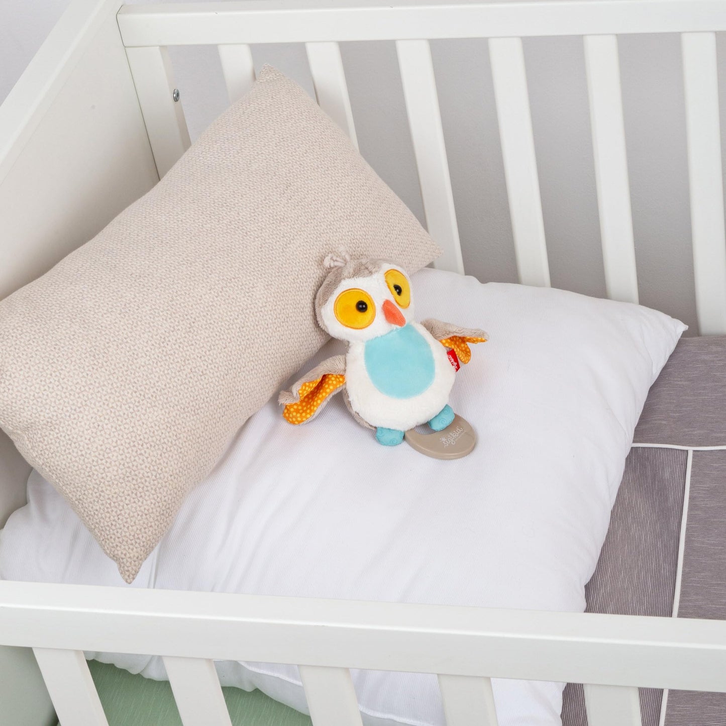 SIGIKID 40356 Spieluhr Hase Musik Mädchen und Jungen Babyspielzeug empfohlen ab Geburt mehrfarbig