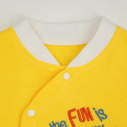 Babyschlafanzug Jungen Strampler, Baumwolle Einteiler mit Druckknöpfen - Atmungsaktiv Langlebig Weich - Ideal zum Spielen Schlafen 0-3 Monate