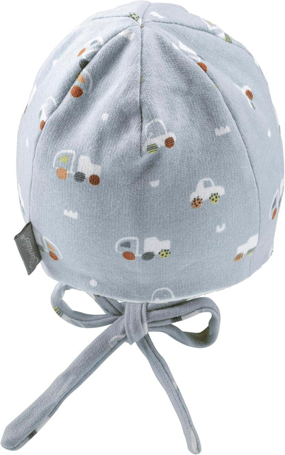 Sterntaler Beanie Sweat Bedruckt mit Dinosauriern Jungen - Baby- und Kindermütze