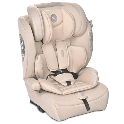 Lorelli Auto Kindersitz Rio mit Isofix, i-Size 76-150 cm, Mitwachsender Autositz für Kinder, Babysitz, Autokindersitz, Verstellbare Kopfstütze, 5-Punkt-Sicherheitsgurt, Ginger - Meloni2