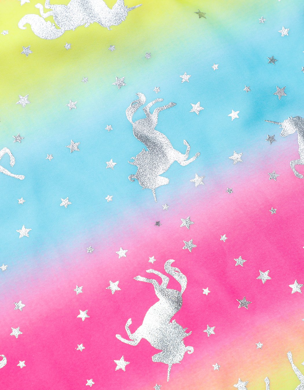 iDrawl One Piece Swimwear, Girls' Swimming Costume, Unicorn Theme, Multicoloured Summer Beachwear, UPF 50+, 3-13 Years