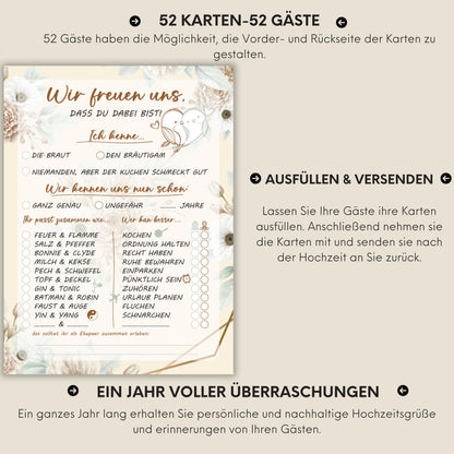 Meilensteinkarte Baby 48 Monatskarten für Jungen & Mädchen mit beschreibaren Rückseiten, Geschenk zur Geburt & Babyparty, Boho Meilensteine Erinnerungen festhalten, Von Pädagogen gestaltet