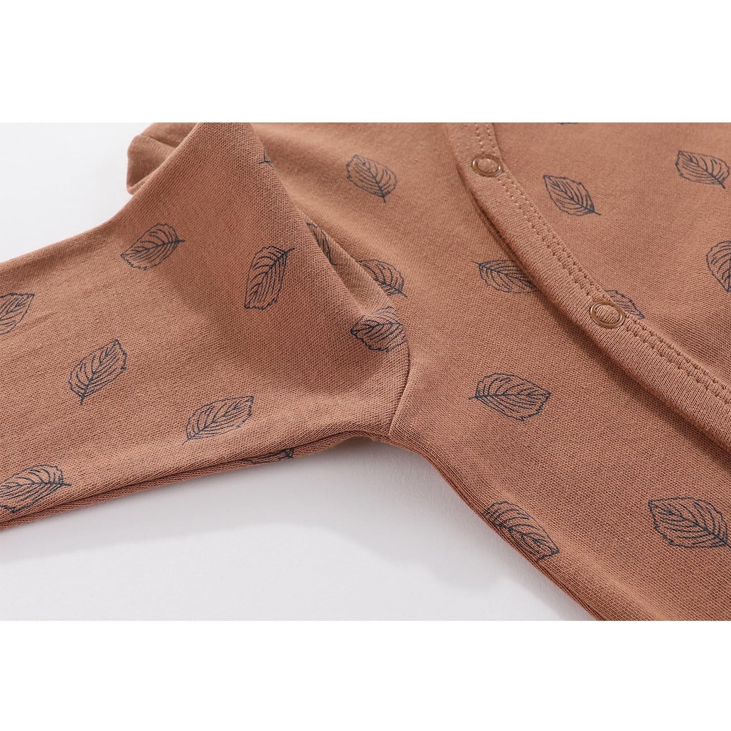 JELYLOVE Baumwolle Langarm Baby Jungen Mädchen Strampler 0-12 Monate Neugeborene Bekleidung 3er-Pack